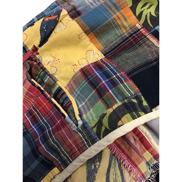 Men’s Tailor Vintage Patchwork Blazer Beach Themed Size L  🩵 - Picture 9 of 11